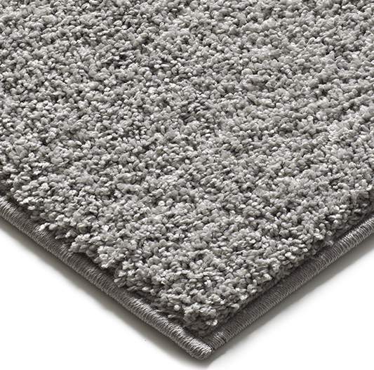 ALFOMBRA A MEDIDA BLOOM GRIS PLATA
